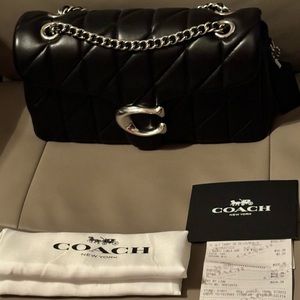 Coach Quilted Tabby Shoulder Bag 26